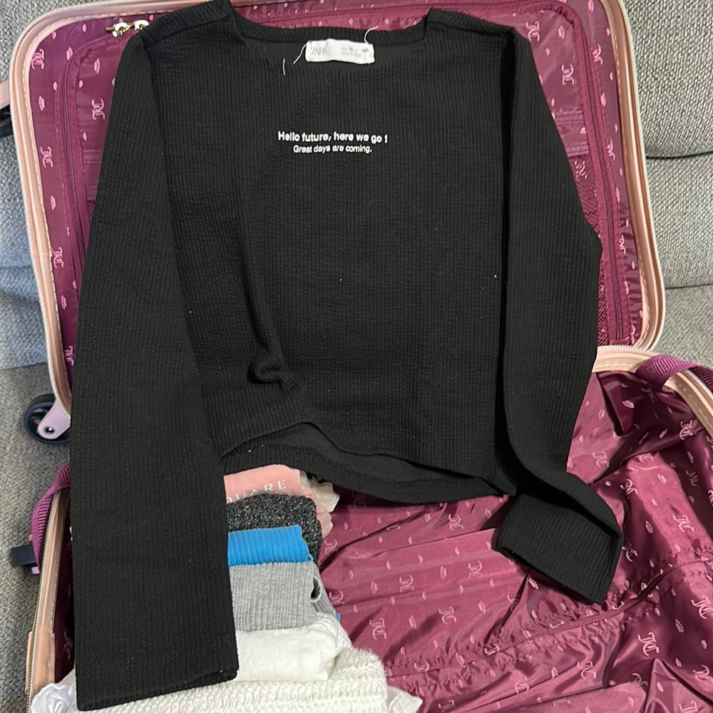 Zara kids long sleeve top